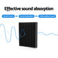 20pcs Acoustic Foam Panels Tiles Studio Sound Absorption Wedge 30x30CM