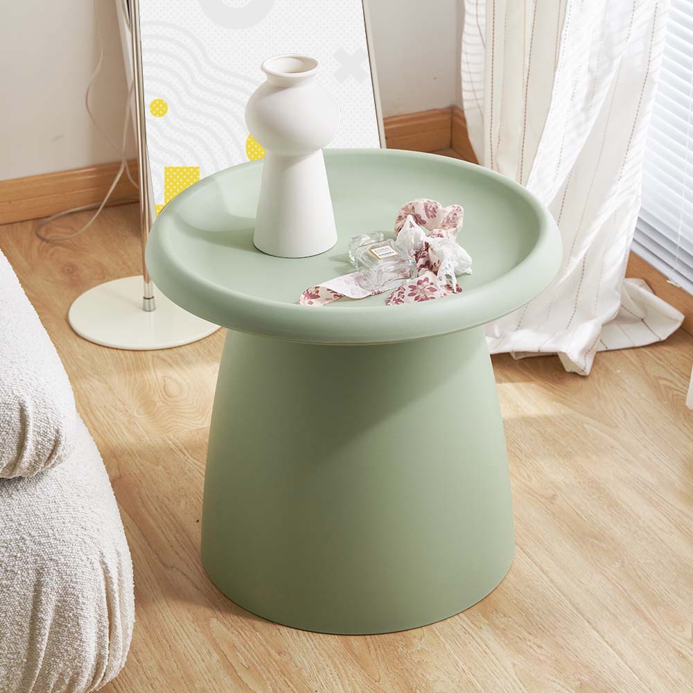 Iliana Coffee Table Round 52cm Plastic - Green