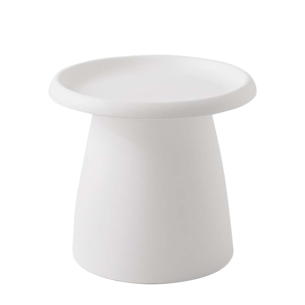 Iliana Coffee Table Round 52cm Plastic - White