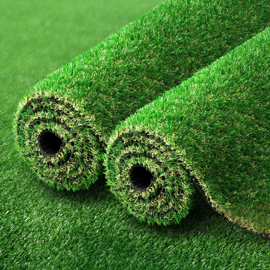 20SQM Artificial Grass Synthetic Fake Lawn Turf Plastic Plant - Olive Green