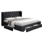 Agate Bed & Mattress Package - Charcoal King