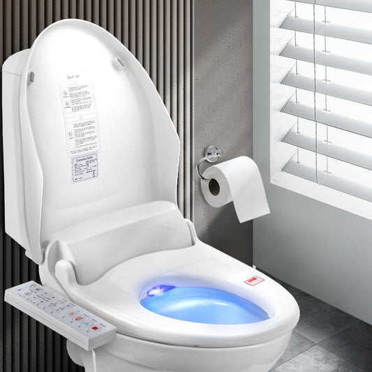 Electric Bidet Toilet Seat Cover Bathroom Spray Water Wash V-Shape