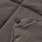 Whitman Weighted Soft Blanket Heavy Gravity Deep Relax 9KG Adult Double - Brown