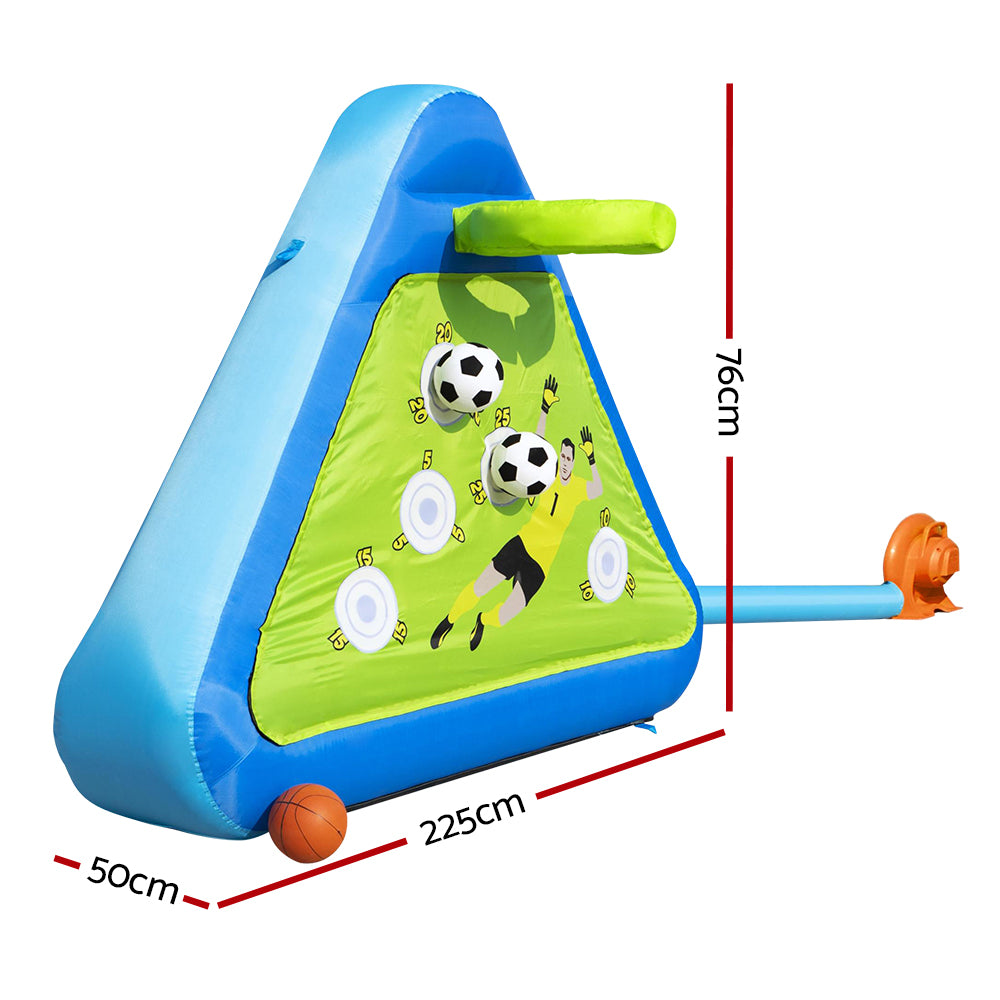 Factory Buys Kids Inflatable Soccer basketball Outdoor Inflated Play Board Sport