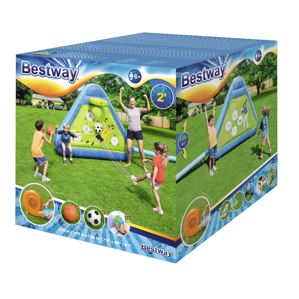 Factory Buys Kids Inflatable Soccer basketball Outdoor Inflated Play Board Sport
