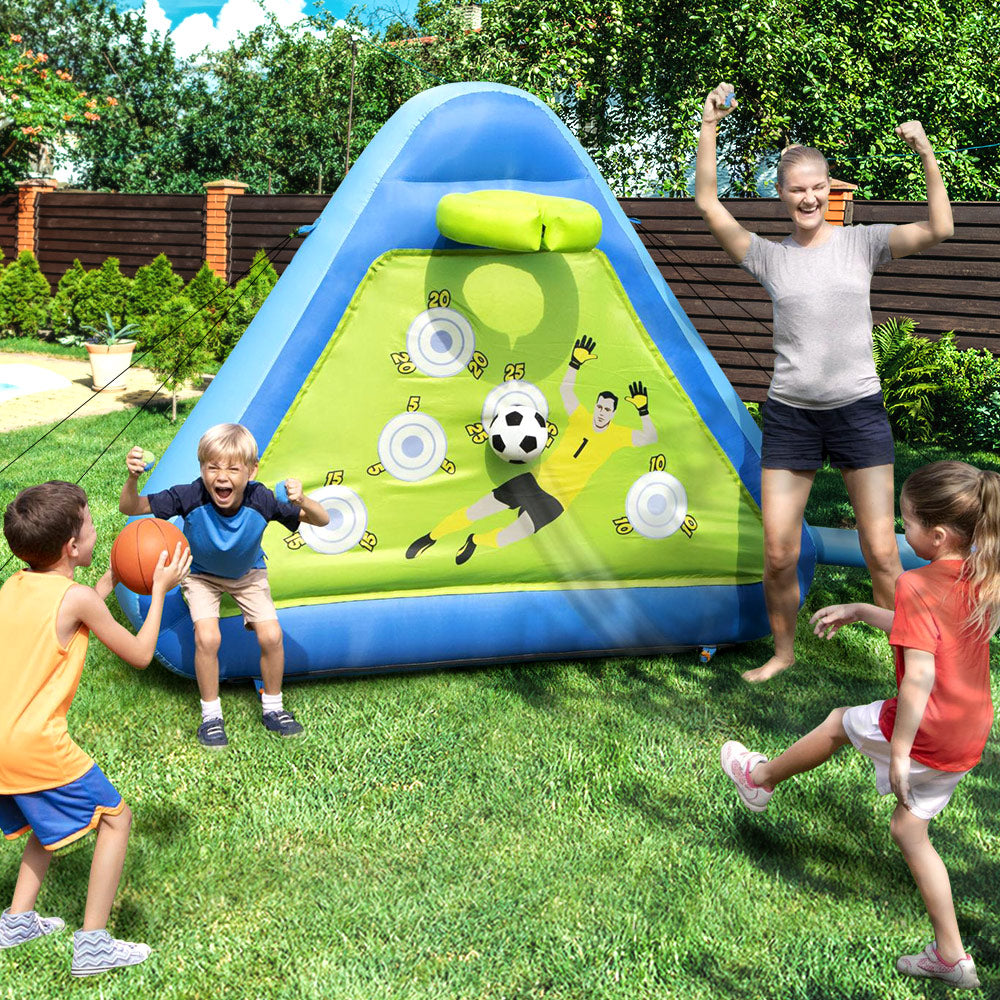 Factory Buys Kids Inflatable Soccer basketball Outdoor Inflated Play Board Sport