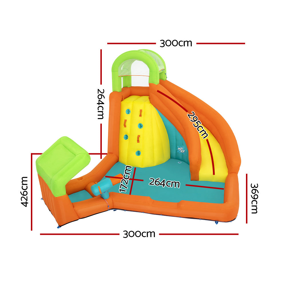 Inflatable Water Park Pool Slide Castle Playground Course 4.26 X 3.69M