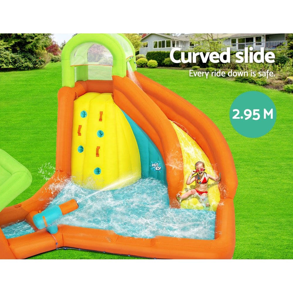 Inflatable Water Park Pool Slide Castle Playground Course 4.26 X 3.69M