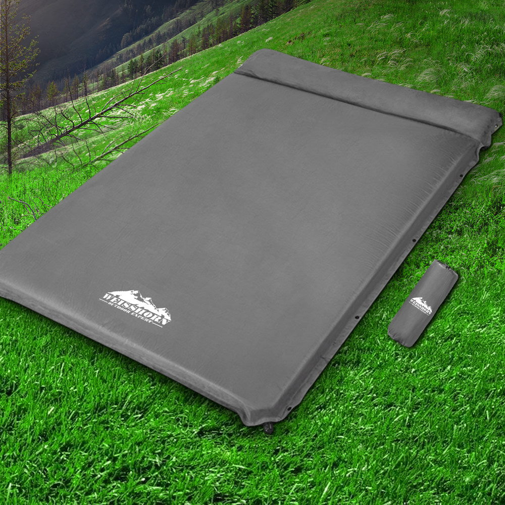 Self Inflating Mattress - Grey Double