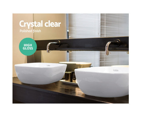 Ceramic Bathroom Basin Sink Vanity Above Counter Basins White Hand Wash