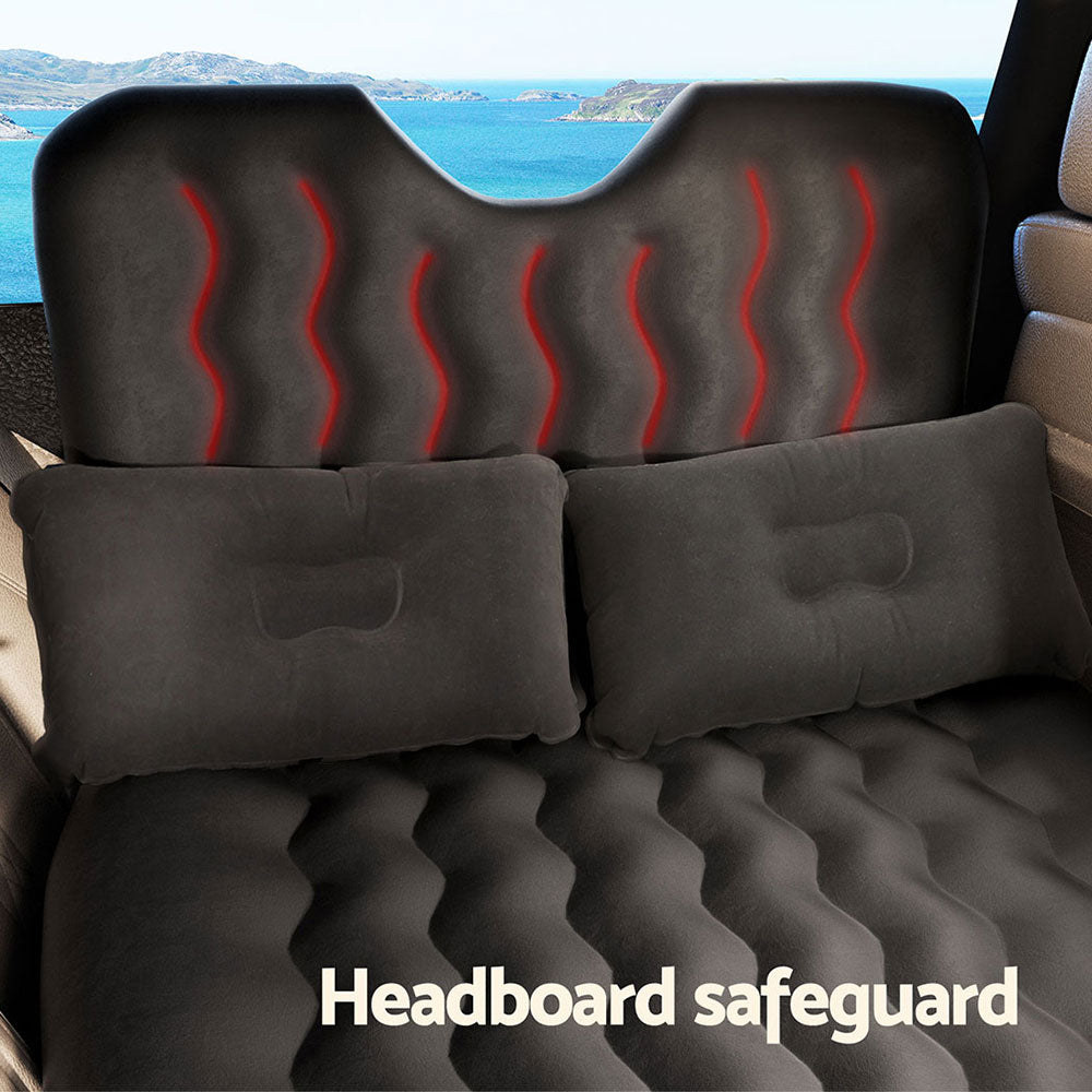 Car Mattress 176x80 Inflatable SUV Back Seat Camping Bed - Charcoal