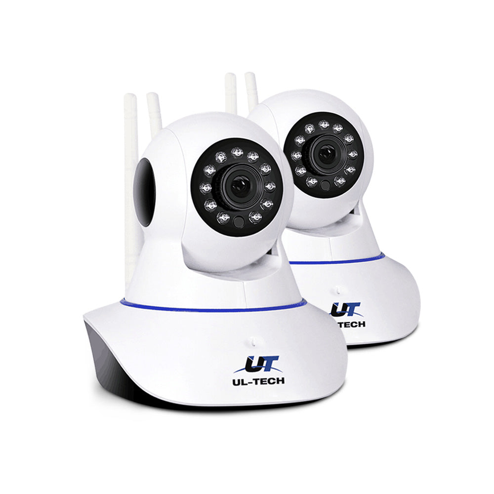 1080P Wireless IP Cameras Security WIFI Cam White