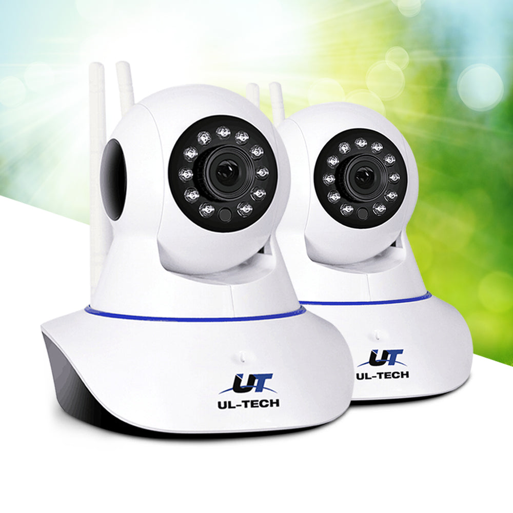 1080P Wireless IP Cameras Security WIFI Cam White