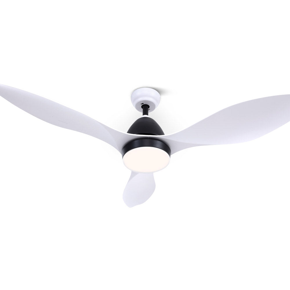 Ceiling Fan Light Remote Control Ceiling Fans White 48'' 3 Blades