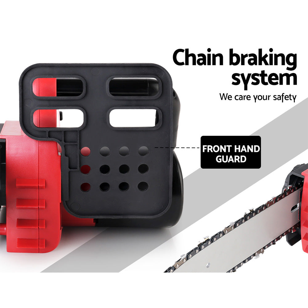 Chainsaw 10" 20V Cordless Saw Electric Battery Rechargeable