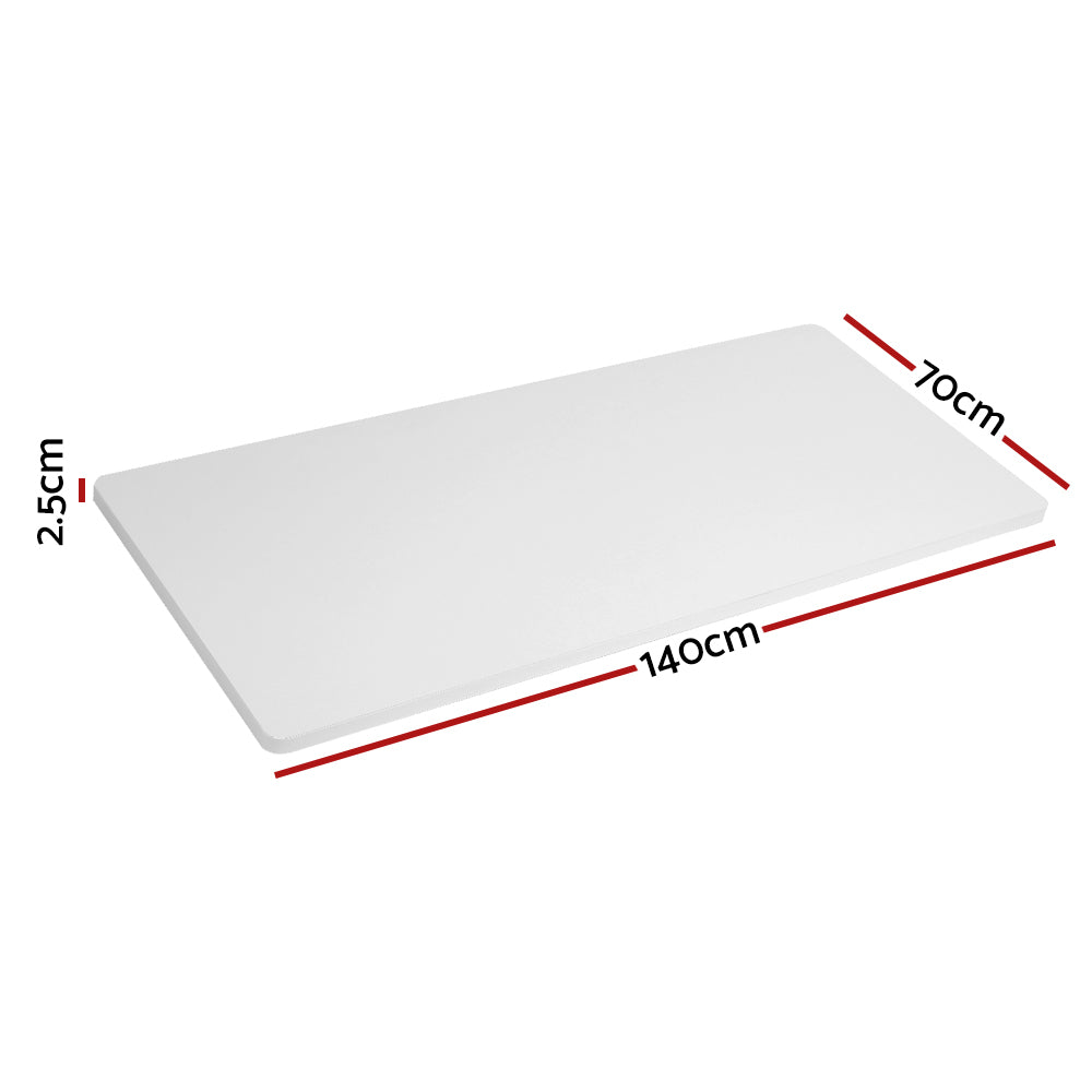 Artiss Standing Desk Top White 140cm