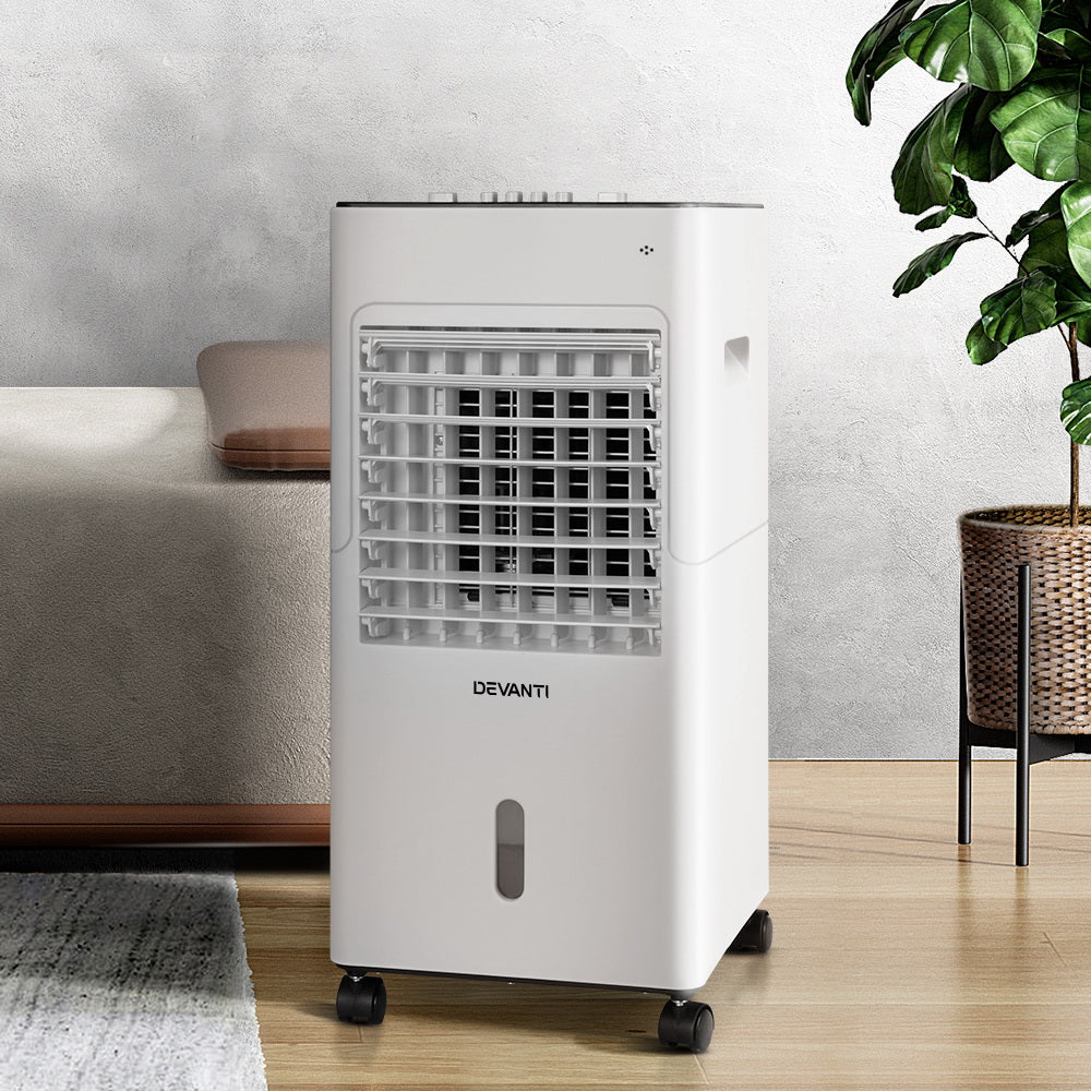 Evaporative Air Cooler Conditioner Portable 6L Cooling Fan Humidifier