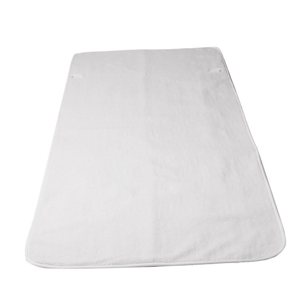 Wendell Electric Soft Blanket Double Size Fleece - White