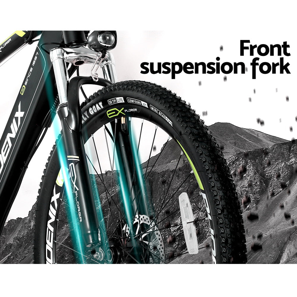 27.5" Electric Bike Motorized Mountain Bicycle MTB City eBike Battery
