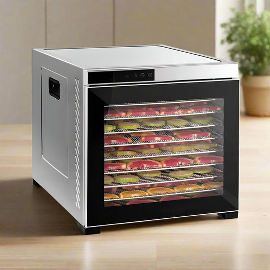 Devanti 10 Trays Food Dehydrator Stainless Steel Tray