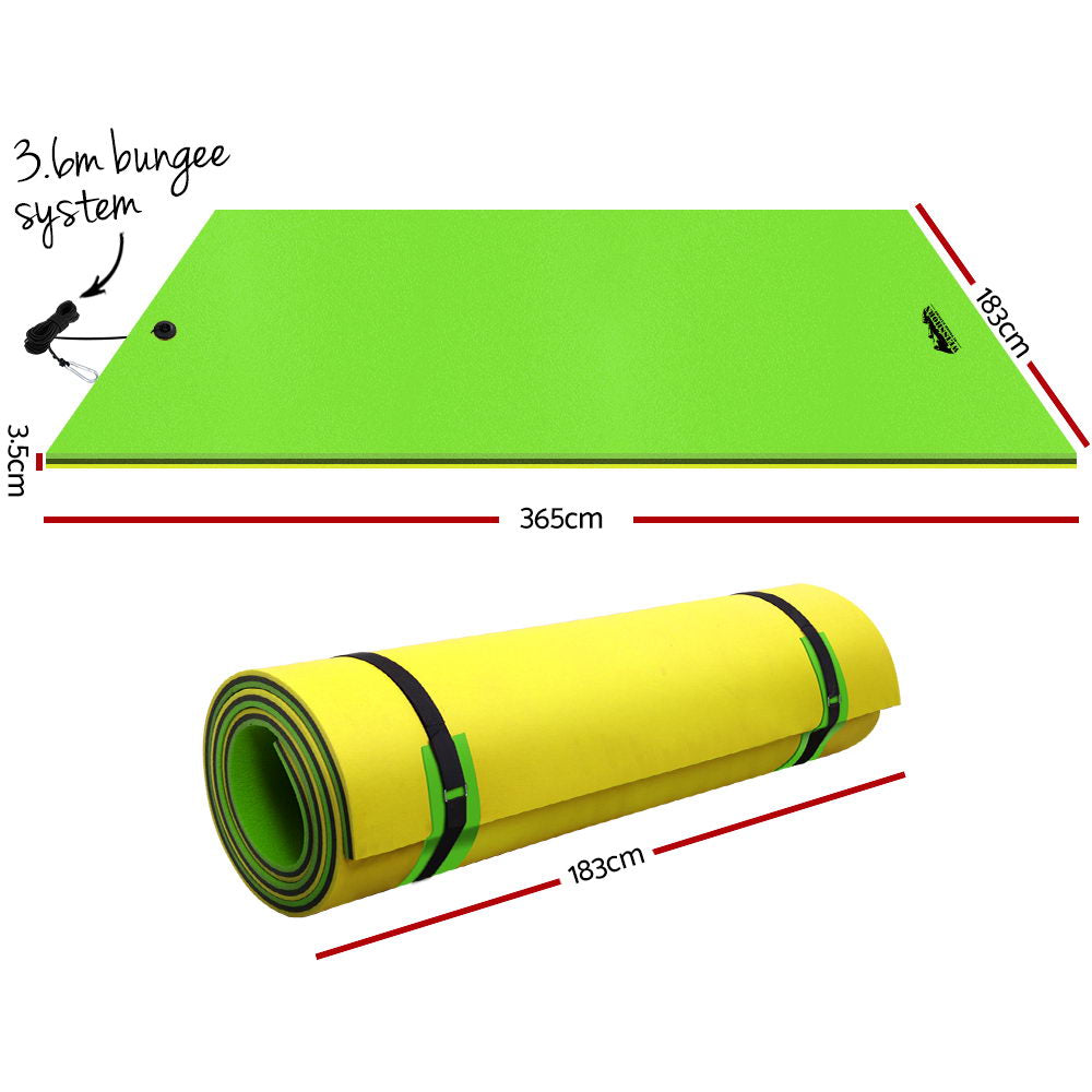 Floating Mat Water Slide Park Stand Up Paddle Pool Sea 365cm