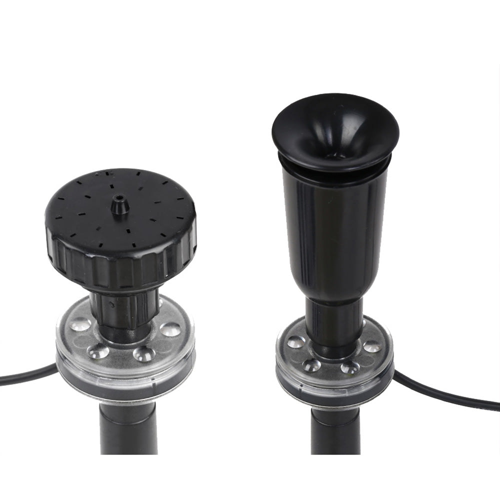 Solar Pond Pump Powered Water Fountain Outdoor Submersible Filter 6.6FT