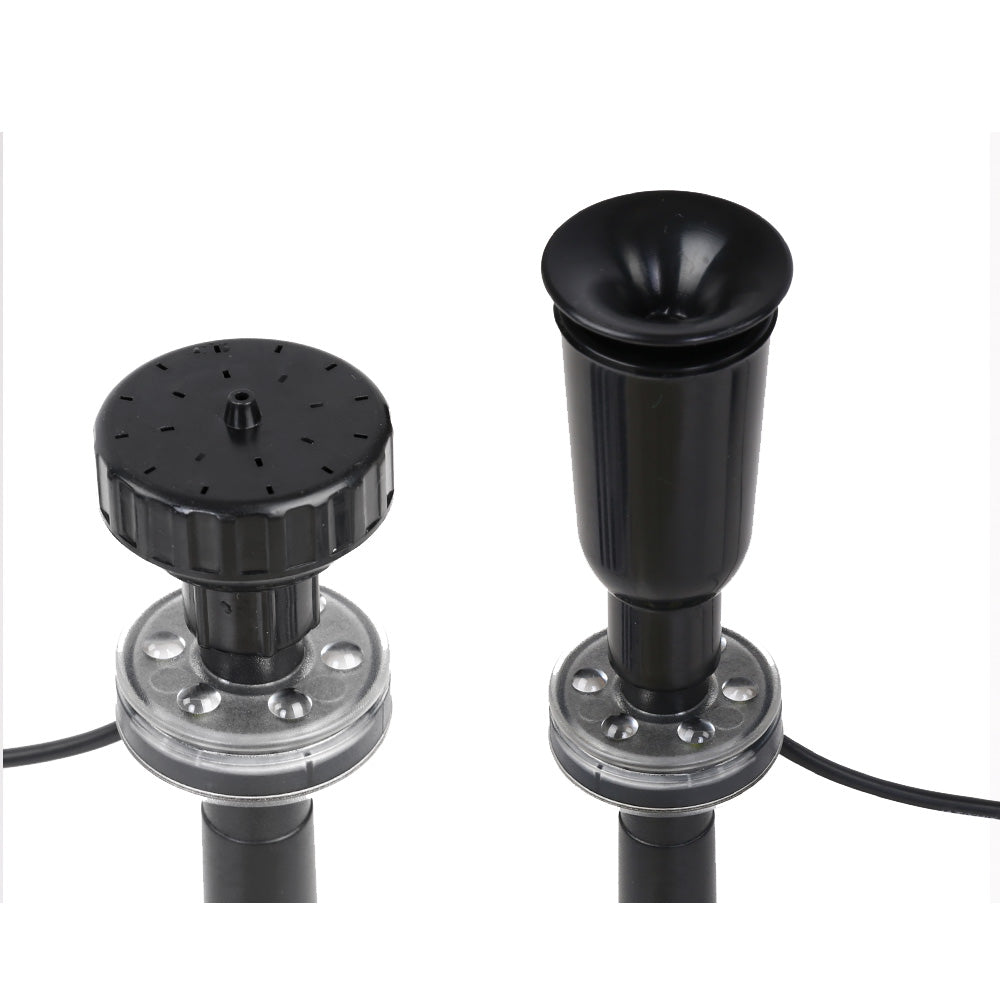 Solar Pond Pump Battery Powered Outdoor LED Light Submersible Filter
