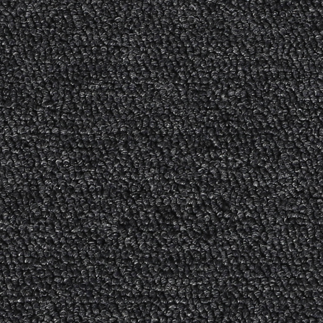 Roxine Set of 20 50x50 Carpet Tiles Box Heavy Commercial Retail Office Premium Flooring - Black