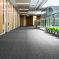 Roxine Set of 20 50x50 Carpet Tiles Box Heavy Commercial Retail Office Premium Flooring - Grey