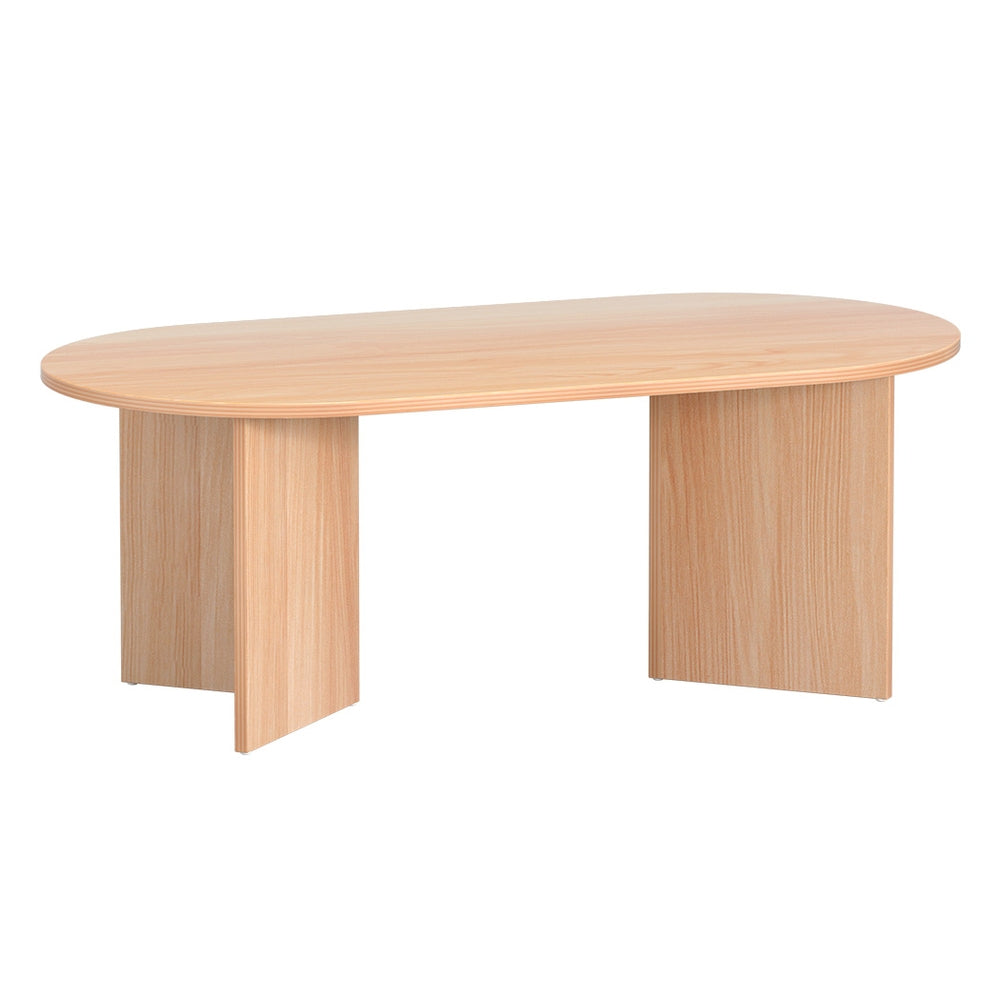 Ismenias Coffee Table 110cm Oval - Pine