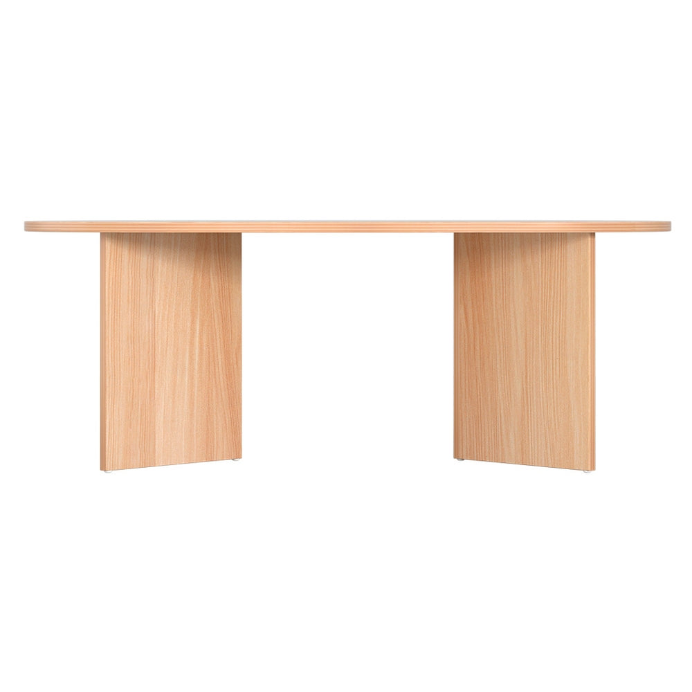 Ismenias Coffee Table 110cm Oval - Pine