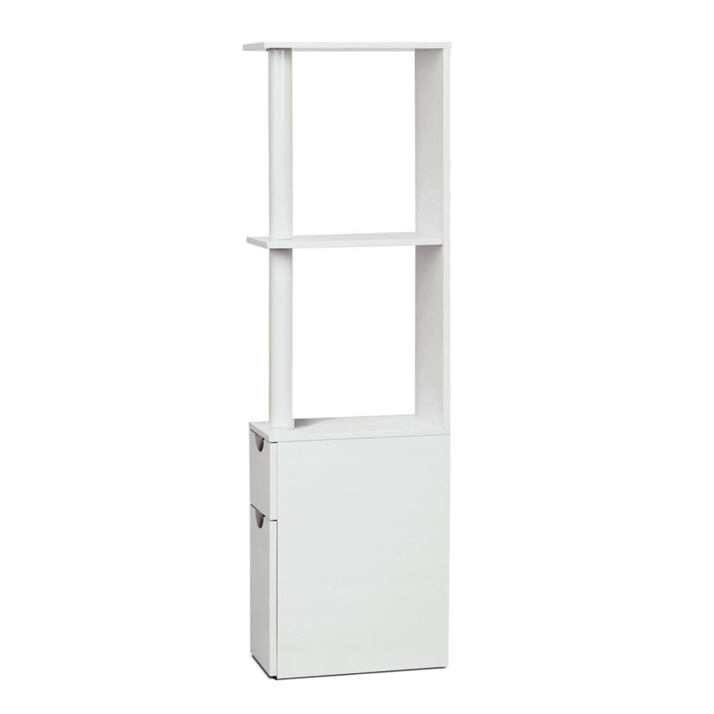 Freestanding Bathroom Storage Cabinet - White