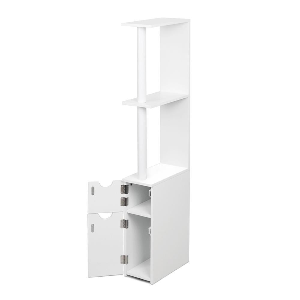 Freestanding Bathroom Storage Cabinet - White