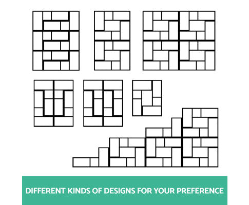 Artiss Bookshelf L Shape DIY - Black