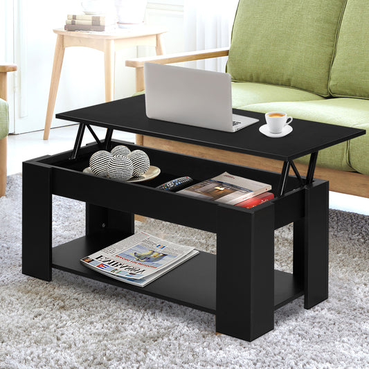 Icarion Coffee Table Lift-top - Black