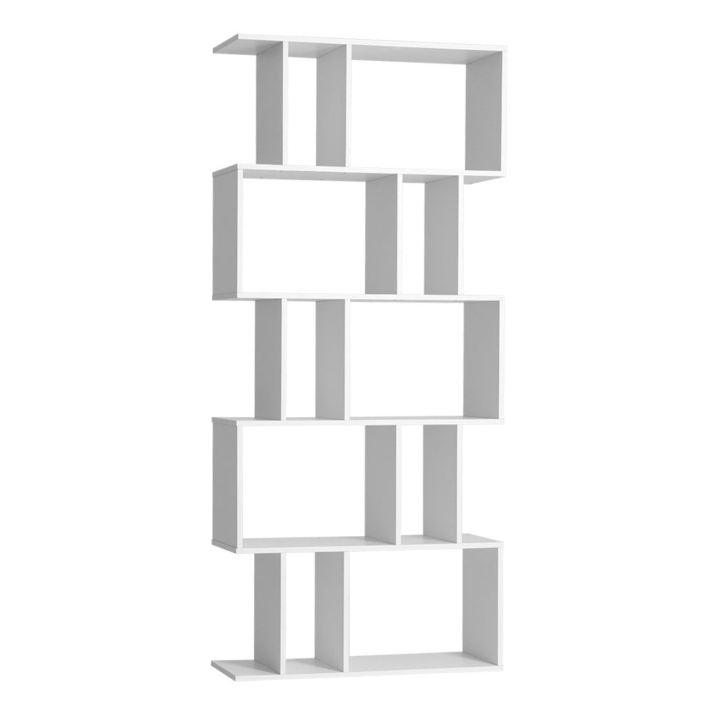 Artiss Bookshelf 5 Tiers - Rita White