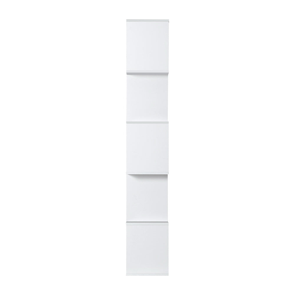 Artiss Bookshelf 5 Tiers - Rita White