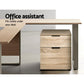 Filing Cabinet 2 Drawer Office Storage Organiser