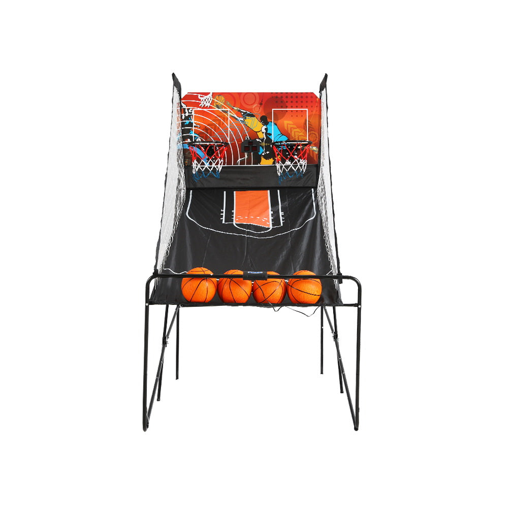 Basketball Game Double shooting Electronic Scoring Folding Outdoor Kids