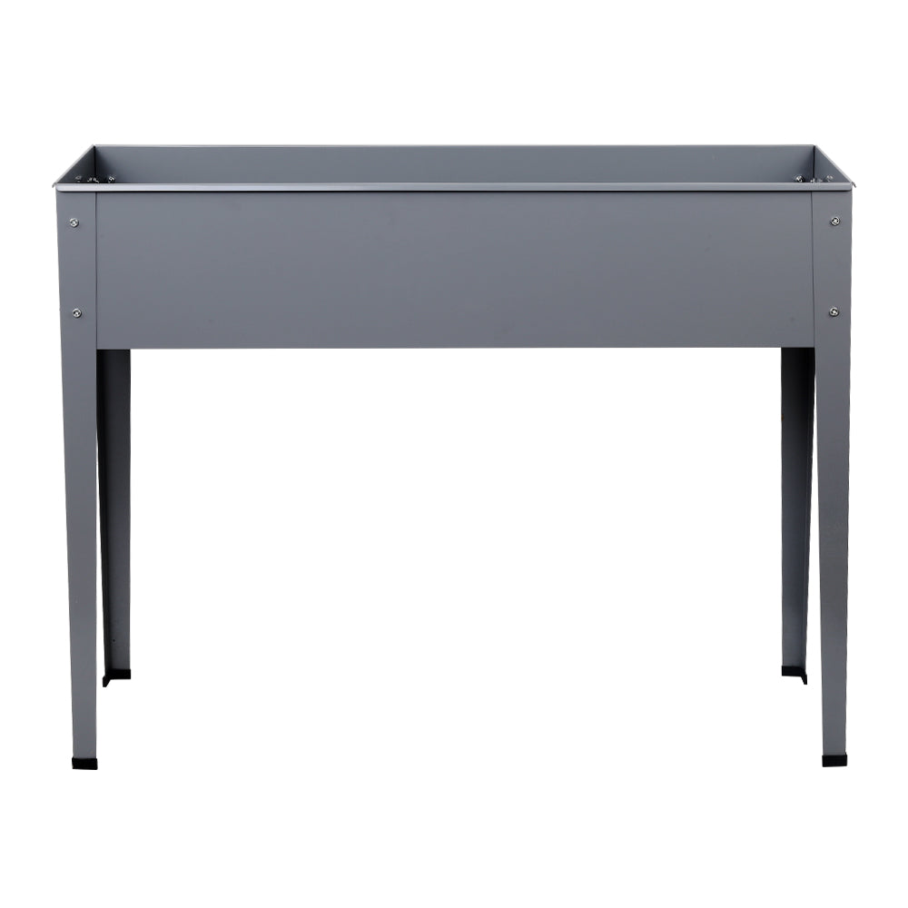 Garden Bed Elevated 100x80x30cm Planter Box Container Galvanised