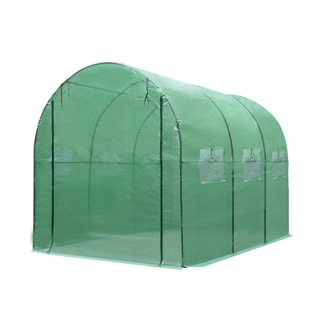 Greenhouse 3x2x2M Walk in Green House Tunnel Plant Garden Shed Dome