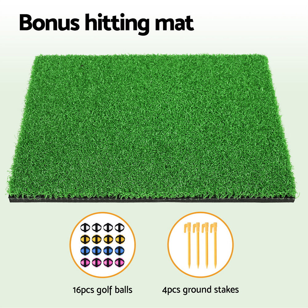 Everfit Golf Chipping Game Mat Indoor Outdoor Practice Training Aid Set