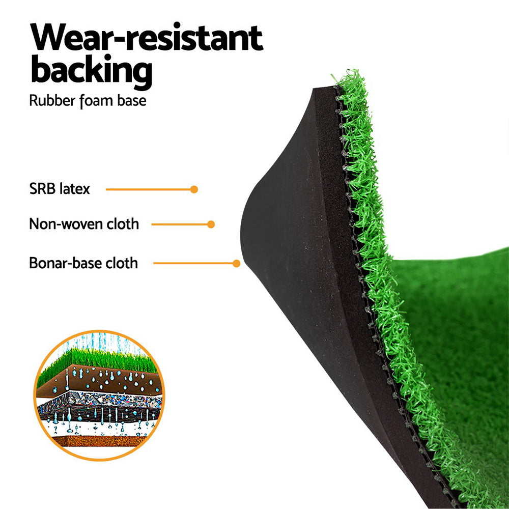 Everfit Golf Hitting Mat Portable Driving Range Practice Training Aid 150x150cm