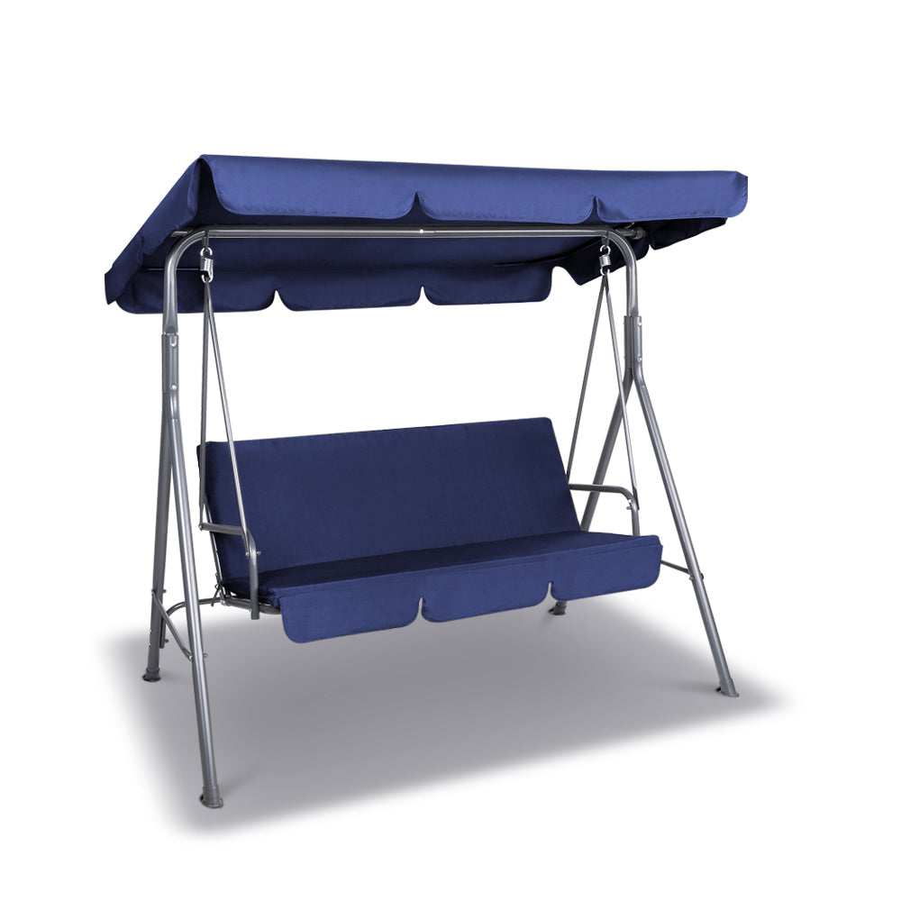 Lumin Canopy Swing Chair - Navy