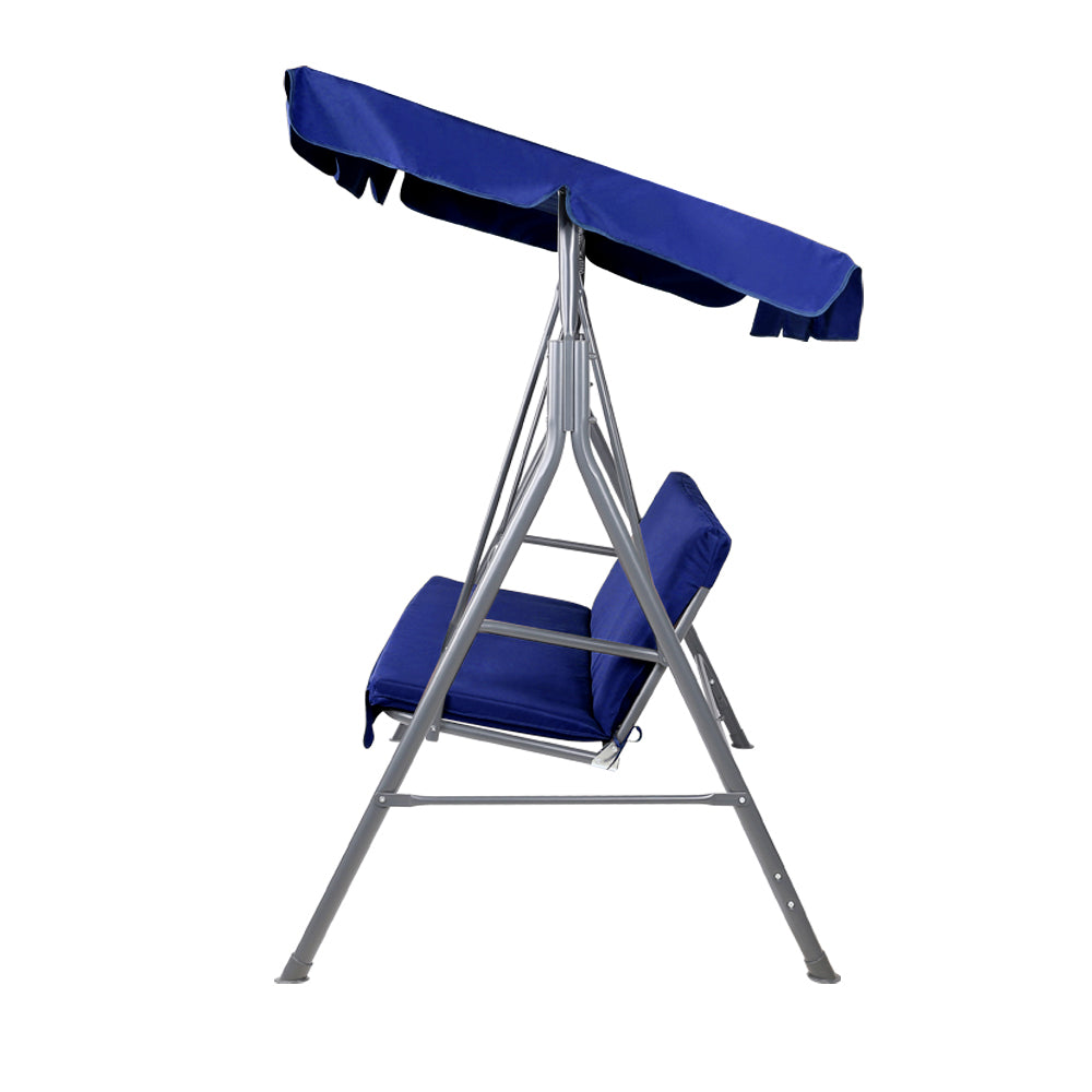 Lumin Canopy Swing Chair - Navy