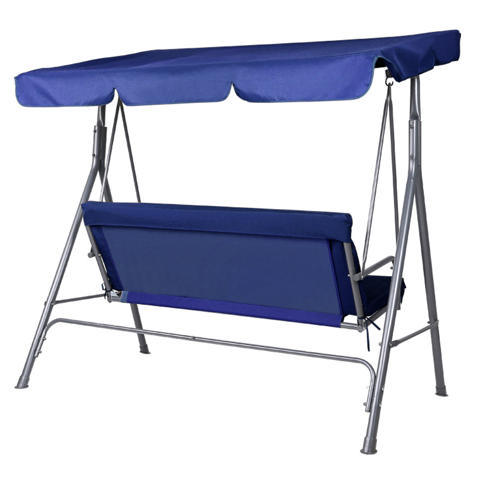 Lumin Canopy Swing Chair - Navy