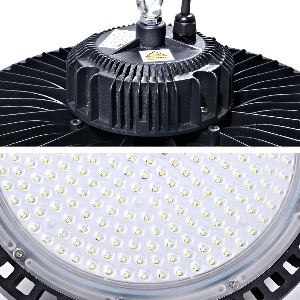 LED High Bay Lights 150W UFO Industrial Workshop Warehouse Factory Lamp