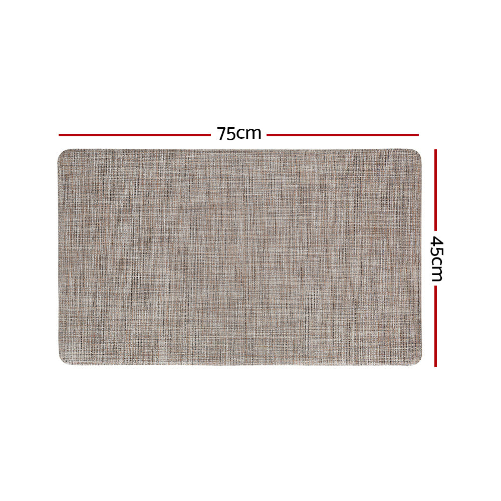 Bodhi 45x75 Kitchen Mat Non-slip Textilene Anti Fatigue Floor Rug Home