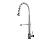 Kitchen Faucet Extender Tap Pull Out Mixer Taps Sink Basin Vanity Swivel Wels Silver