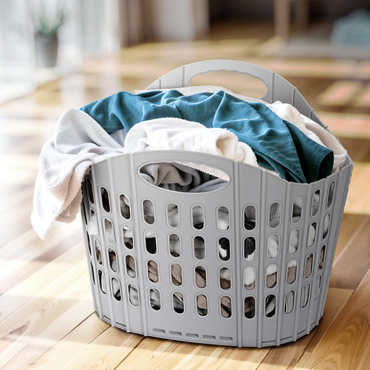 Laundry Basket Hamper Large Foldable Washing Clothes Storage Organiser
